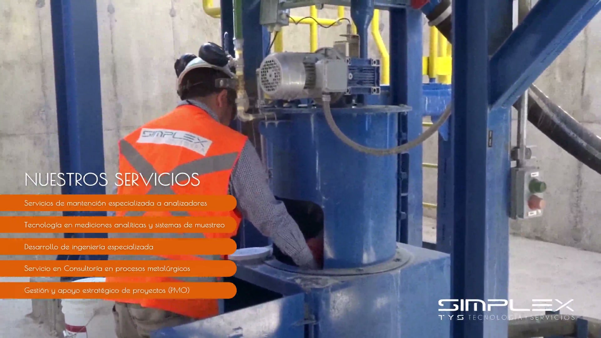 Simplex T&S en terreno — sistemas de muestreo